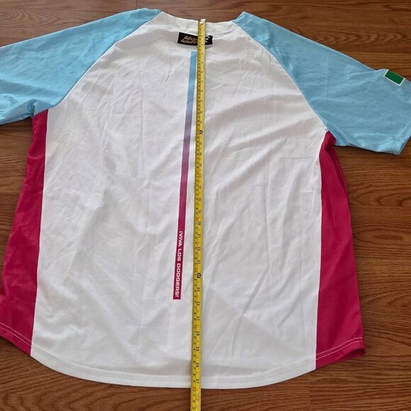 Los Angeles Dodgers Jersey Mens XL Mexican Heritage Night 2023 SGA MLB Baseball - Picture 10 of 13